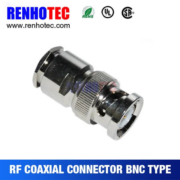 BNC Plug Coaxial Connectors RF Magnetic Electronic Connector
